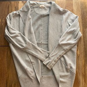 Aritzia Wilfred cocoon wrap sweater